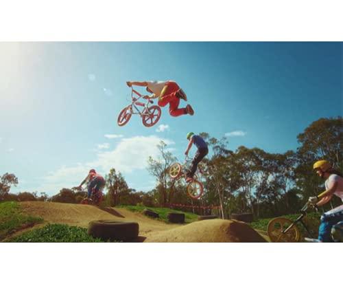 WADEKING WHW WADEKING WHW Bike Pegs 4.3\" Length,Suitable for 14mm Axles, Freestyle BMX Bicycles,Durable and Stylish Non-Slip (Black 1)