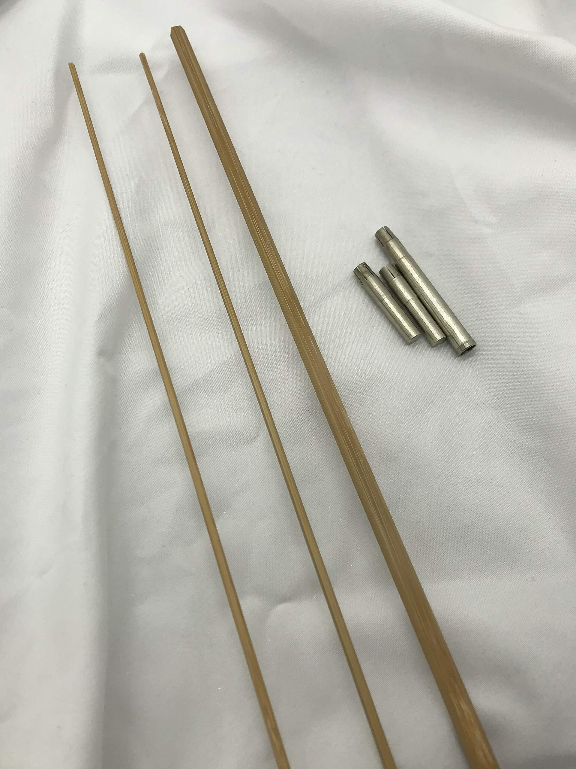 zhu zhu Hand planing Bamboo Fly Rod Blank (Normal, 6\'6\" #2/3)