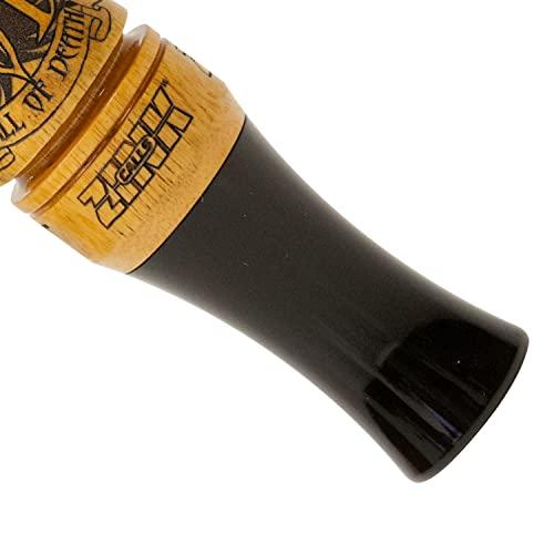 Zink Calls Zink Calls of Death (COD) Polycarbonate Hand-Tuned Short Reed Waterfowl Canada Goose Hunting Game Call - Power, Volume & Speed in One Call, Custom Hunter