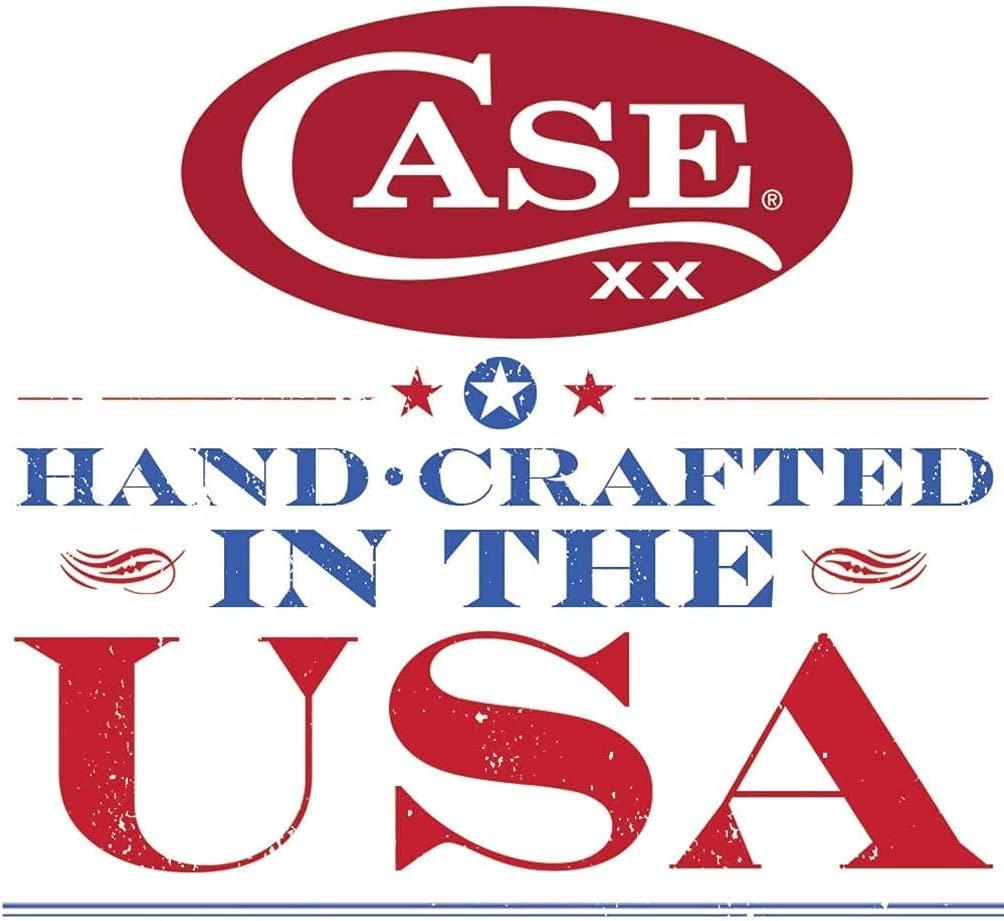 Case Case Cutlery CA51850: Trapper Med Blue Peach Seed