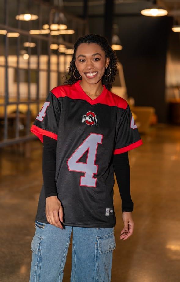 Genuine Collective Genuine Collective Men's Standard Ohio State Buckeyes Football, Black