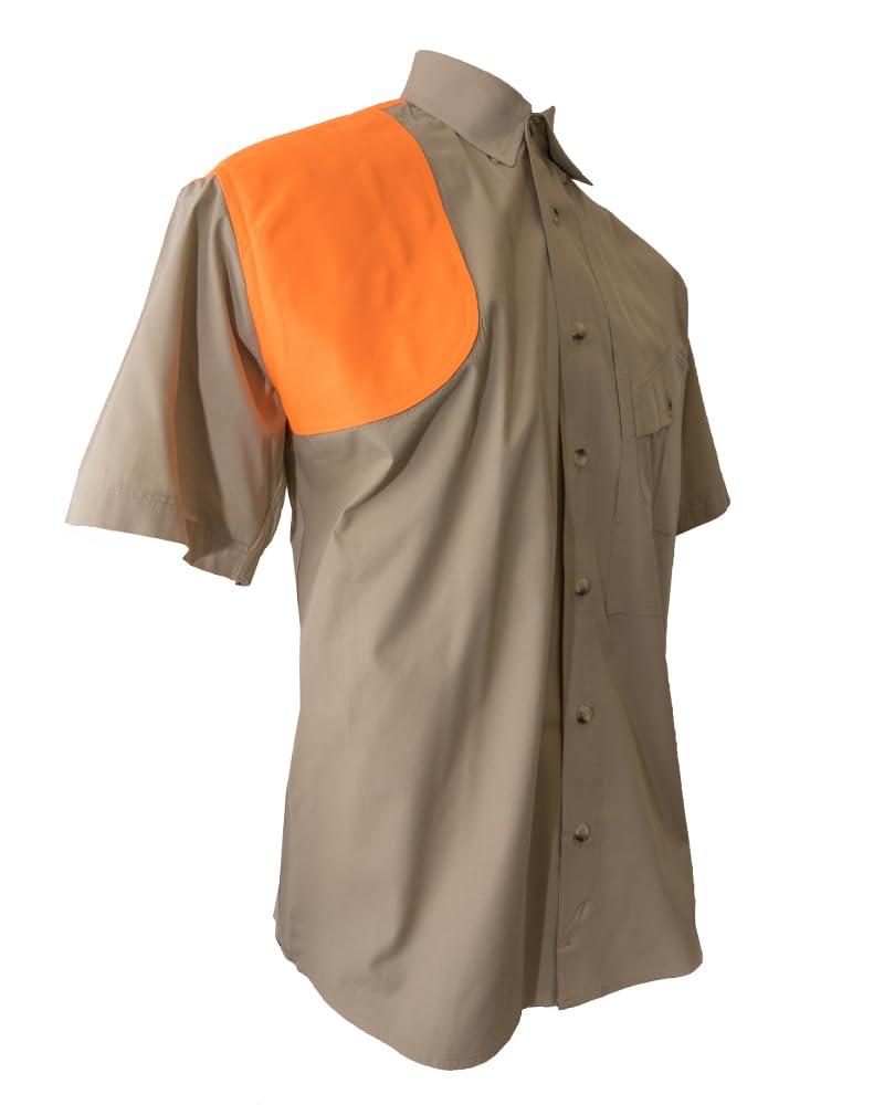 Tiger Hill Tiger Hill Men's Upland Hunting Short Sleeves (X-Large) Khaki