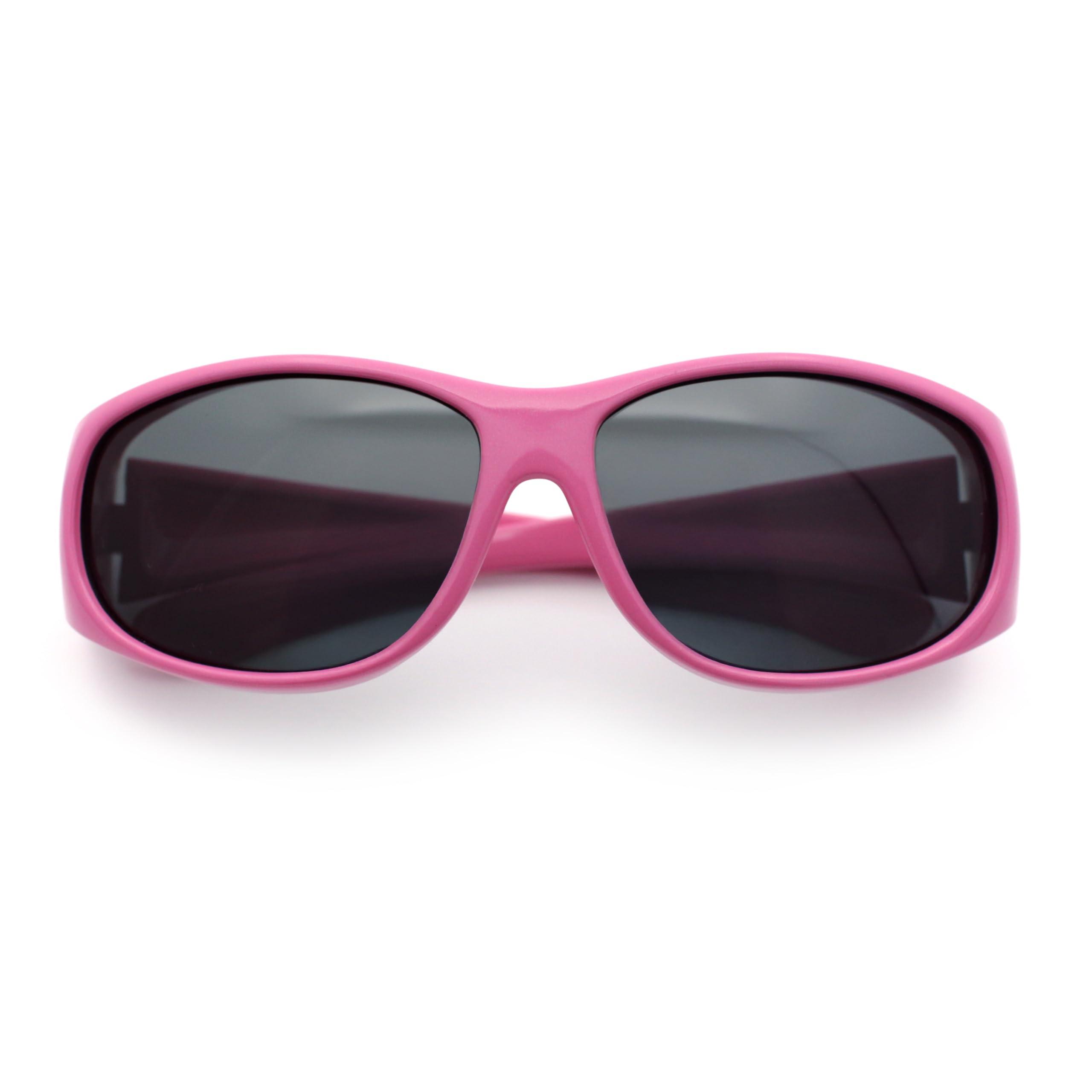 SA106 SA106 Polarized Kids Size 48mm Fit Over Sunglasses Pink