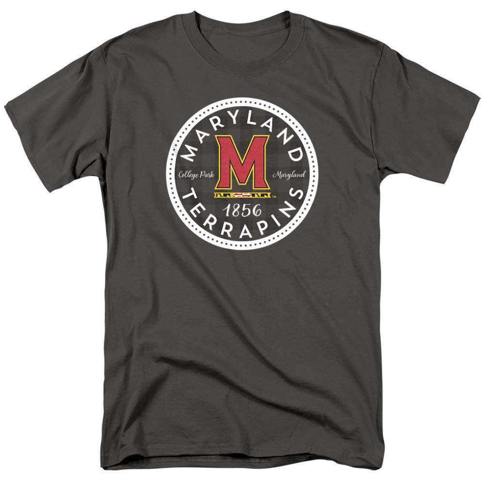 University of Maryland University of Maryland Official Plaid Unisex Adult T-Shirt, Plaid, Medium