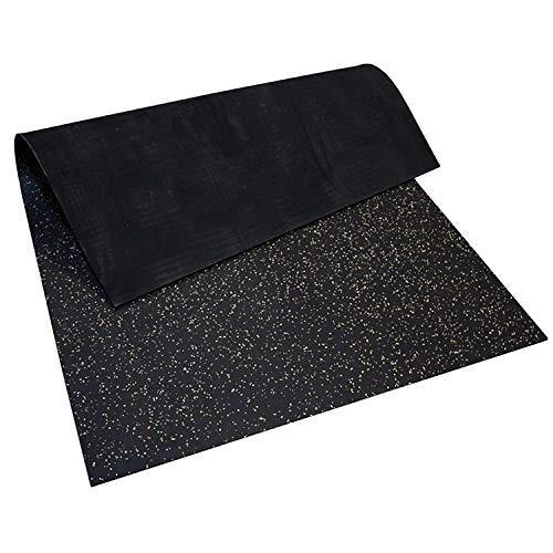 American Floor Mats American Floor Mats 3/8in x 4ft x 6ft Premium Rubber Gym Flooring Mats - Vulcanized Rubber Roll Gym Mats - Purple (10%)