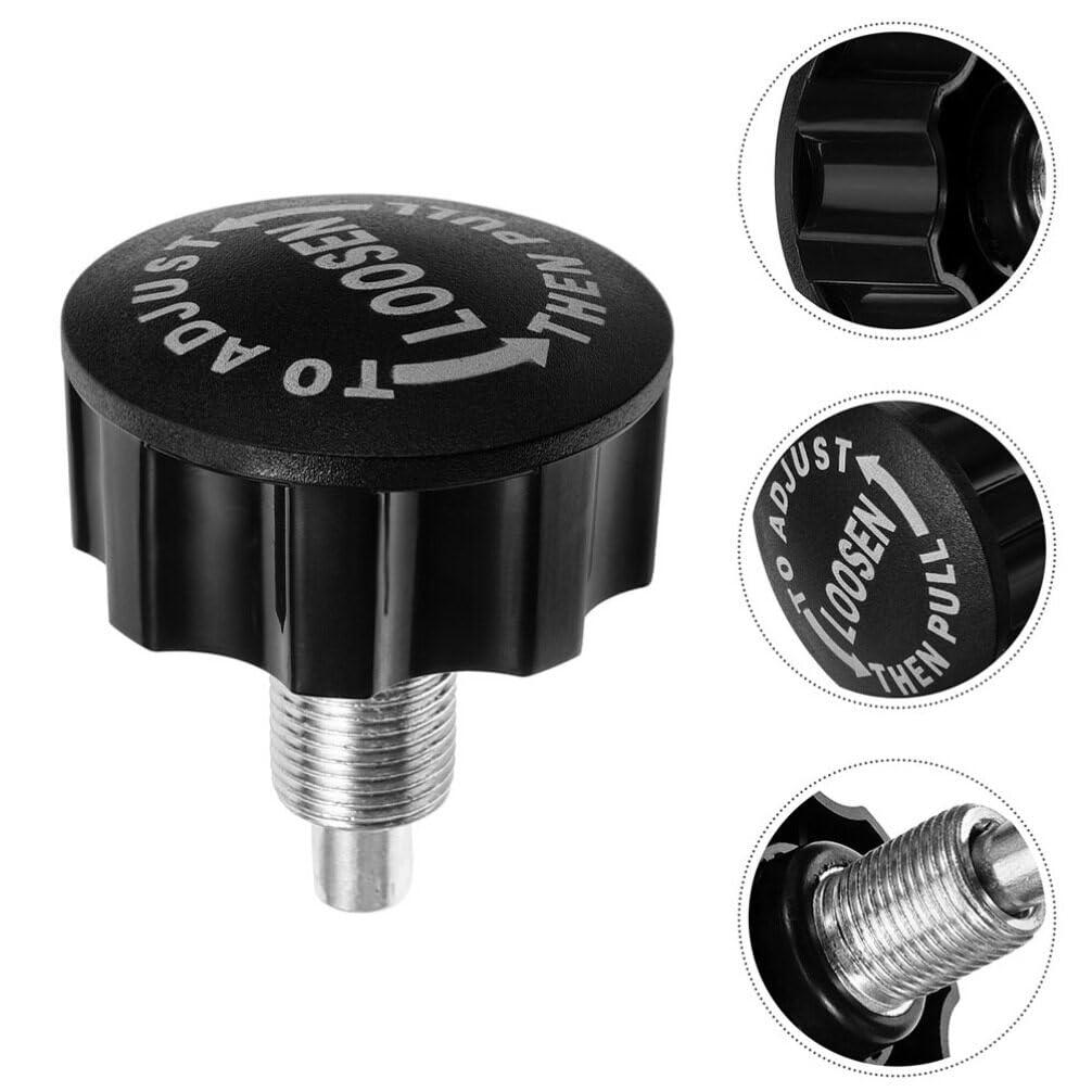 Toddmomy Toddmomy Fitness Equipment Accessory Exercise Bike Height Adjustment Pin Replacement Knob Screw Sturdy Plastic