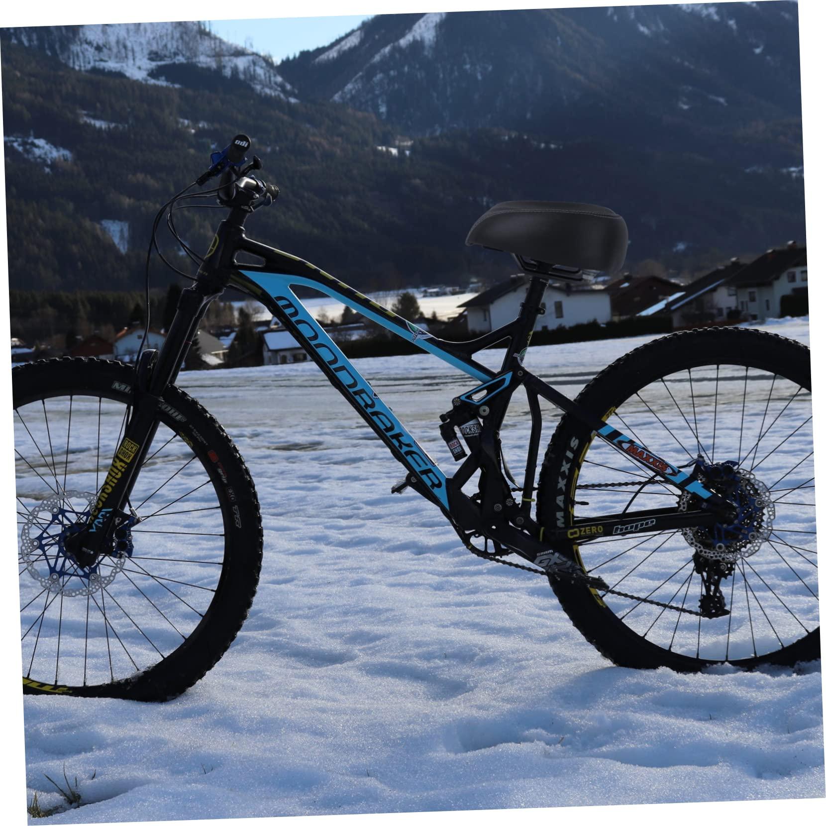 KOMBIUDA KOMBIUDA Ergonomic Absorption Saddle Bike Seat Comfortable Bike Seat Cover for Indoor/Outdoor Cycling