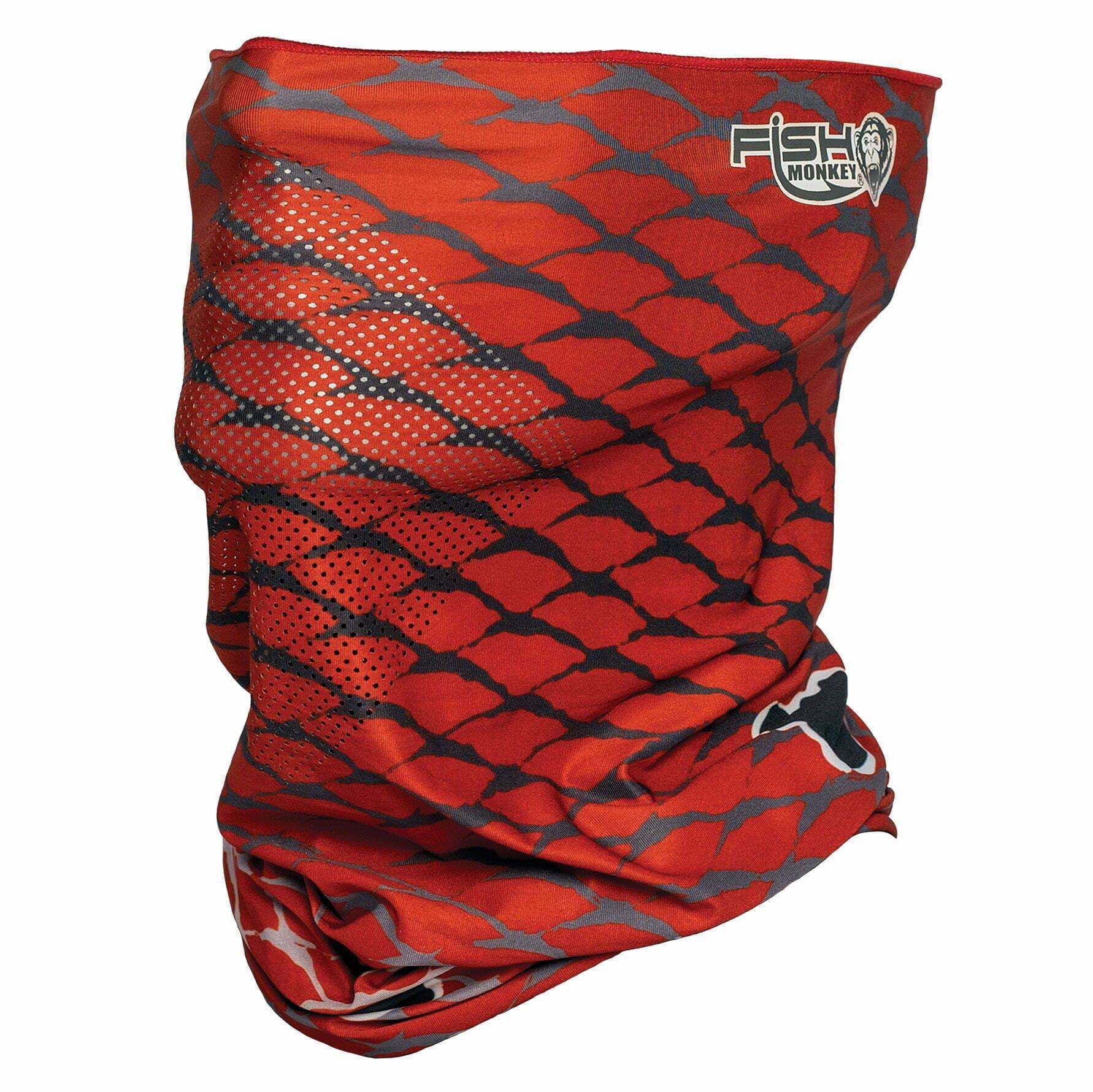 Fish Monkey Fish Monkey Performance Face Guard UPF 50+ Comfortable Lightweight Breathable Four Way Stretch Flared Bottom Fog Resistant Technology for Men and Women
