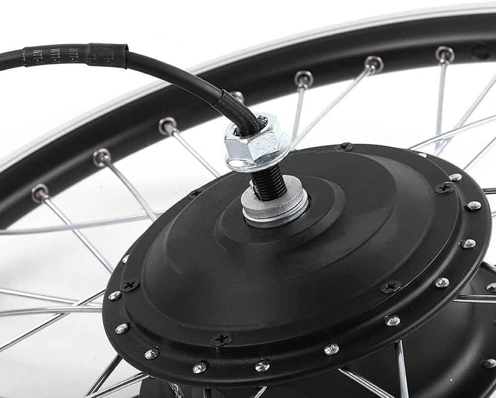 ZYXU ZYXU Electric Bike Conversion Kit - 36V/48V 350W Hub Motor Kit, 16"-700C Wheel Sizes, Waterproof