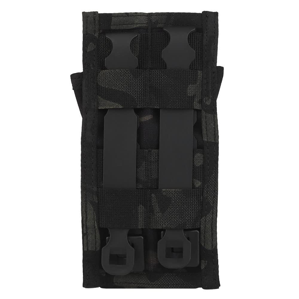 AOTUMUT MOLLE Blowout Medical Pouch,Tactical Bleeder First Aid Pouch Medical Shears Holder Empty IFAK Pouch Security Survival Gear