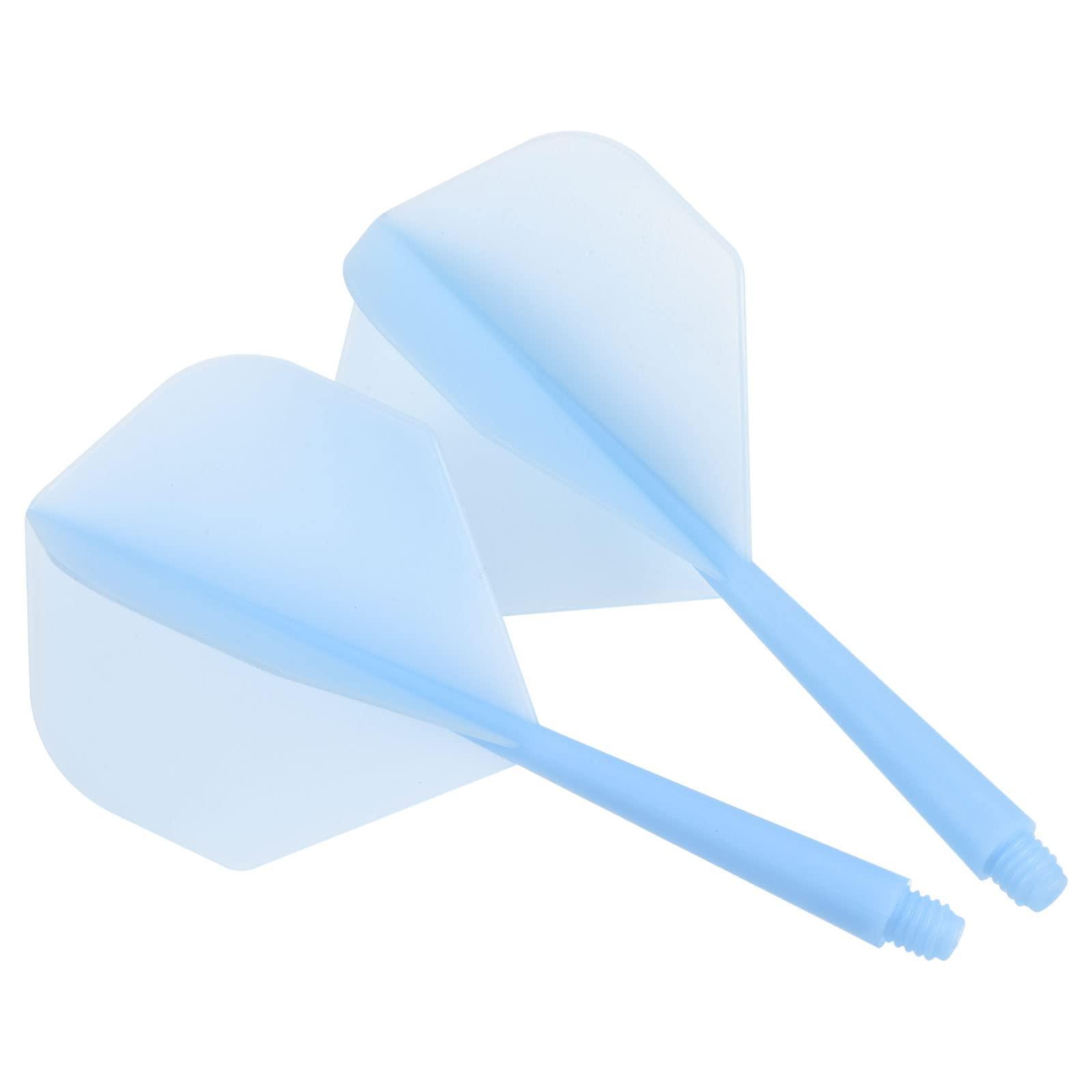 PATIKIL PATIKIL Integrated Dart Shaft & Flights, 12 Pack Lightweight Dart Flight Set, Blue