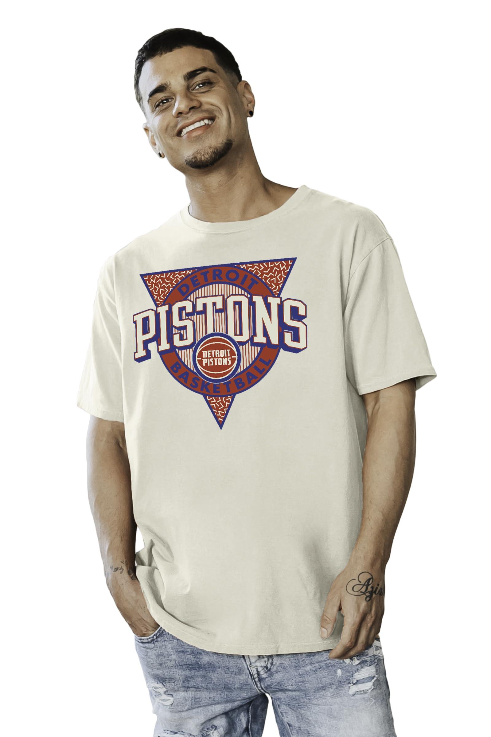 Blue 84 Blue 84 Standard NBA Officially Licensed T-Shirt Ringspun Triblock Ivory
