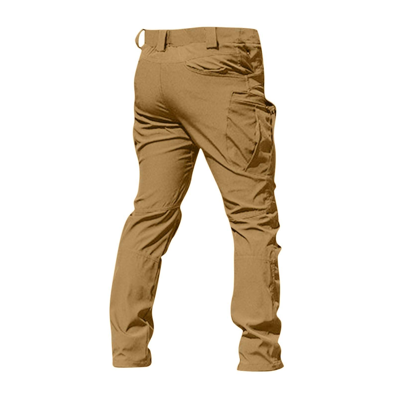 Texwix Flexcamo Flexcamo - Tactical Waterproof Pants, Flex Camo Cargo Pants for Men, Mens Tactical Hiking Pants (Black 2,XX-Large)
