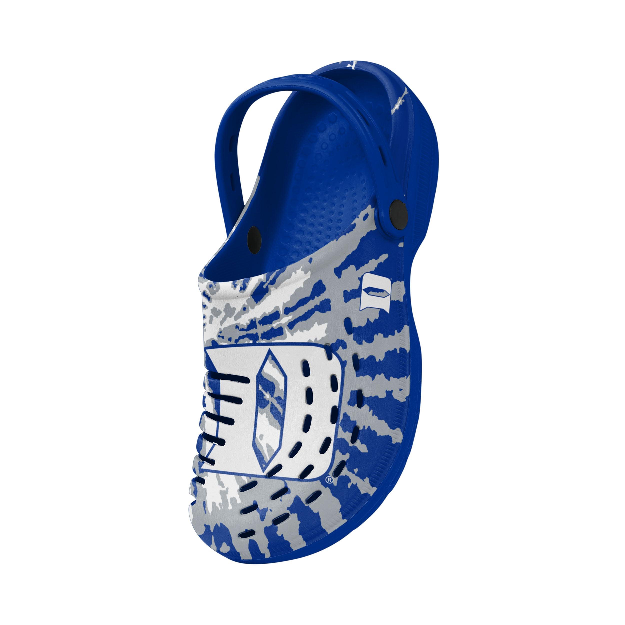 FOCO FOCO Michigan Wolverines NCAA Mens Tie-Dye Clog With Strap - XL