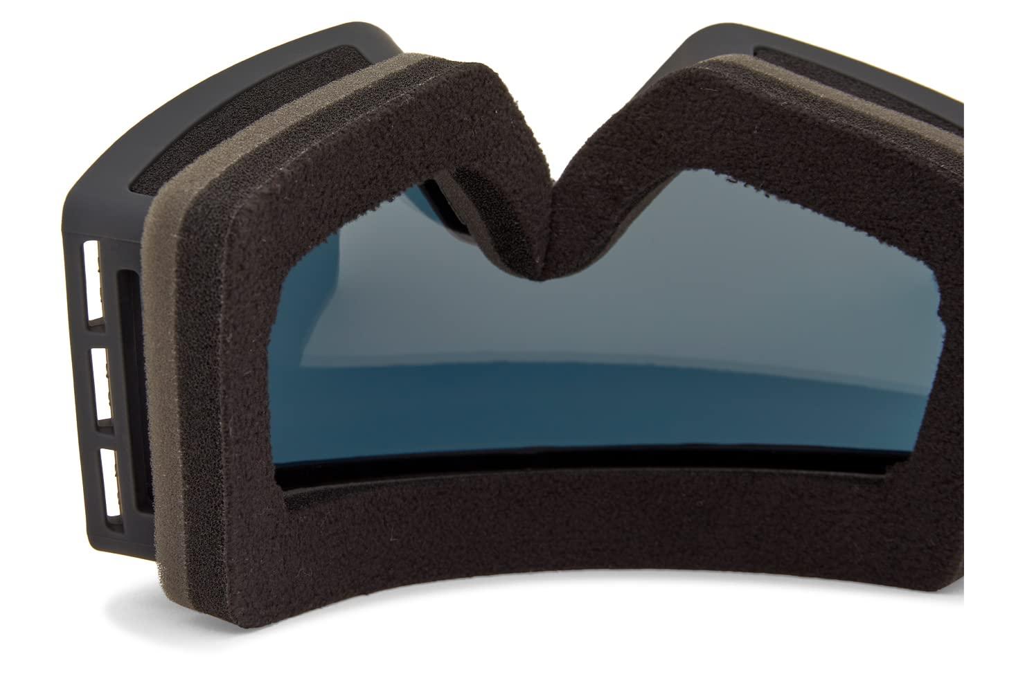 VonZipper VonZipper Unisex Mach Snow Sport Goggle Sunglasses - Black Satin | Wildlife Blackout