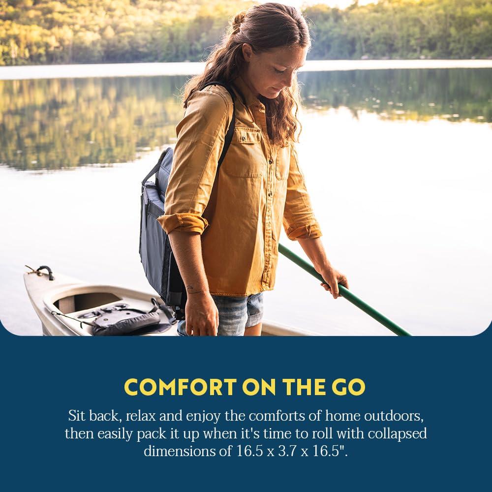 GCI Outdoor GCI Outdoor SitBacker Adjustable Canoe Seat with Back Support