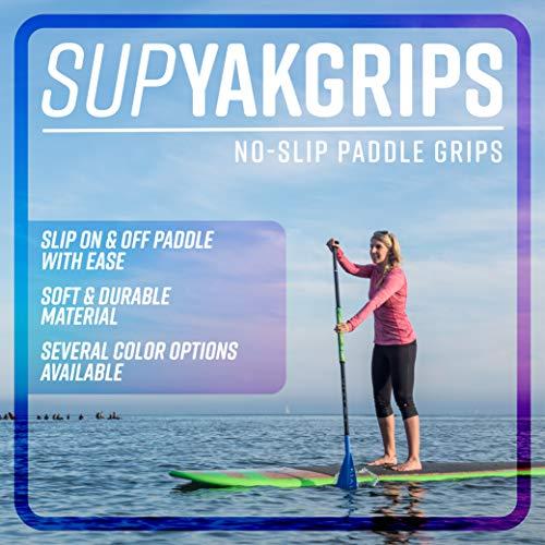 Yakgrips Yakgrips No-Slip Waterproof SUP Grips for Your Kayaking Accessories, Stand-Up Paddle Board Grips, Kayak Gear for Men and Women - Cascade Creek (Grass)