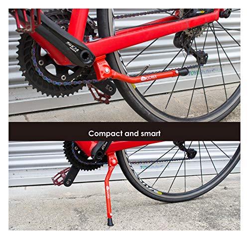 GORIX GORIX Bike Kickstand Side Road Mountain Bicycle Adjustable Portable (GX-KC22AAJ-Z(Global Edition)) (Black)