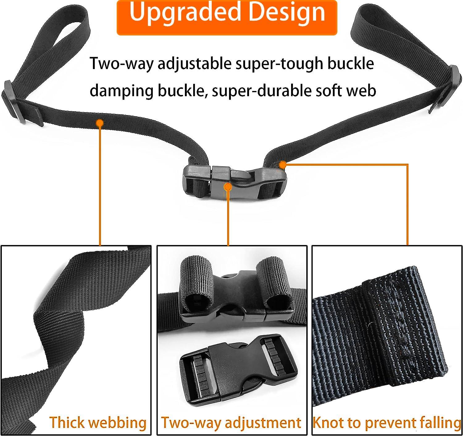 ONE WVW PIN ONE WVW PIN Backpack Chest Strap for Adults and Kids, 2 Set Sternum Straps for Backpacks, Adjustable Outdoor Backpack Accessories w.Quick Release Buckle for Hiking Climbing Riding running (Khaki)