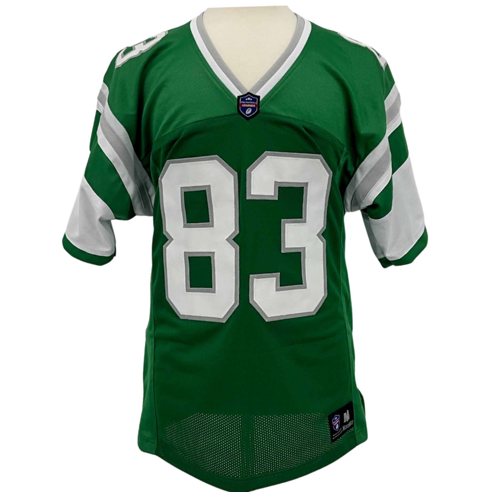 TIMELESS AUTHENTIC Vince Papale Jersey Green Philadelphia | Unisex Adult Sizes S-5XL Unsigned Custom Sewn Stitched
