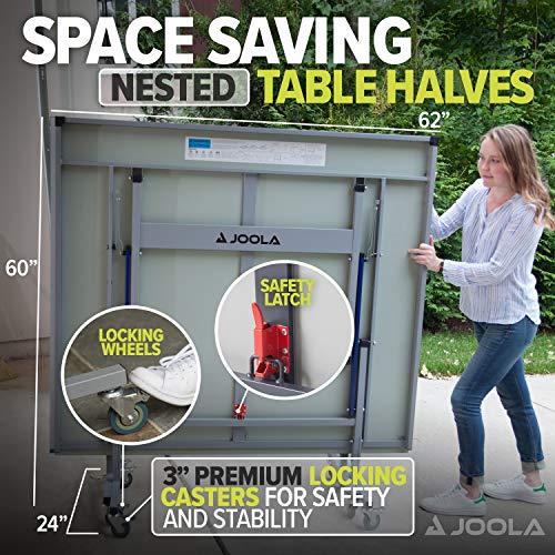 JOOLA JOOLA NOVA DX Indoor/Outdoor Table Tennis Table with Weatherproof Net Set