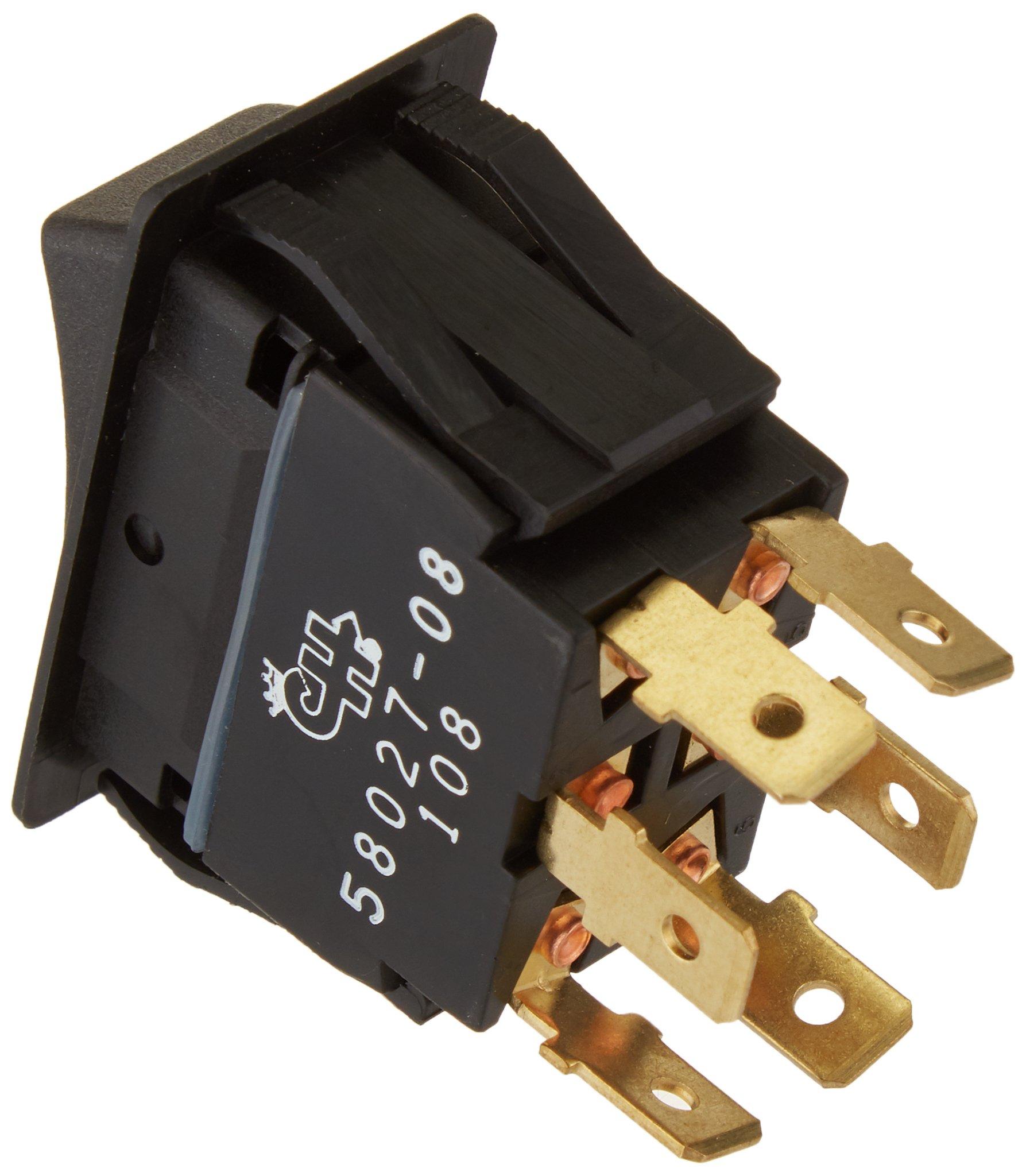 Cole Hersee Cole Hersee 58027-08-BX DPDT Rocker Switch