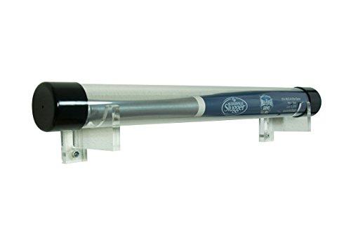 SAFTGARD SUPPLIES Horizontal Acrylic Mini BAT Tube Wall Mount Holder