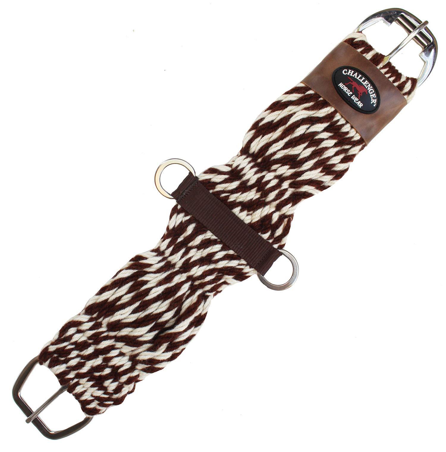 CHALLENGER CHALLENGER Horse Western Mohair Wool Breathable Saddle Cinch Stainless Steel 97RT01-22