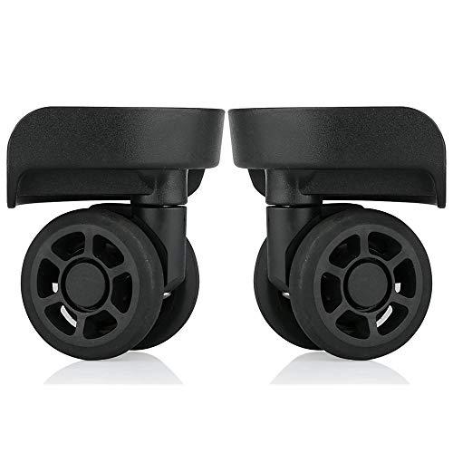 GH8 GH8 A Pair/Set (DL-W129#) Mute Connected Spinner Wheels for Replacement Luggage Wheels Wear Silent Draw bar Box DIY