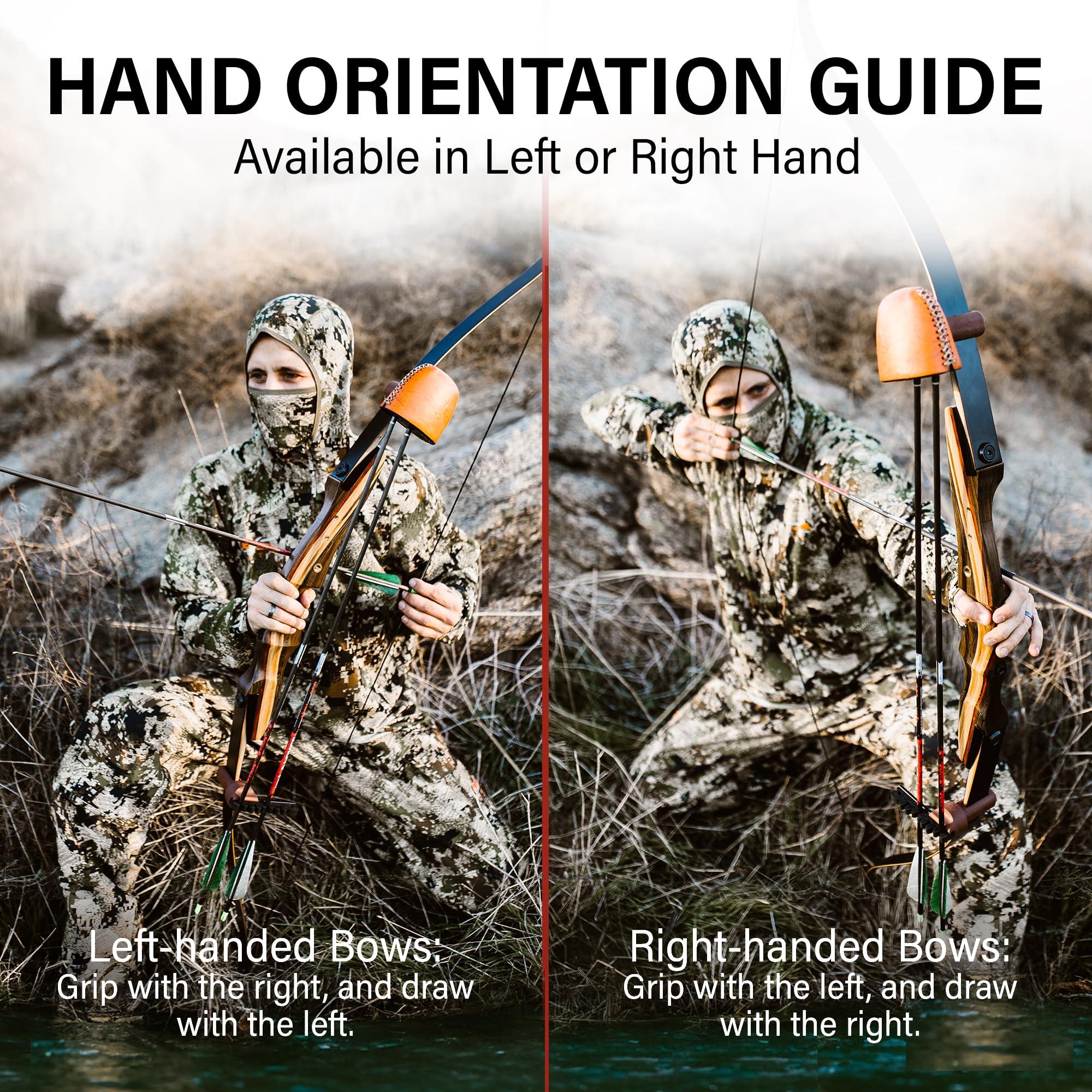 Southwest Archery Southwest Archery Spyder Takedown Recurve Bow - Hunting & Target Bow - Fast, Accurate, Versatile - Handcrafted Riser - Fiber Glass Maple Limbs - XL 64\" Right Hand, 40lb with Stringer Tool