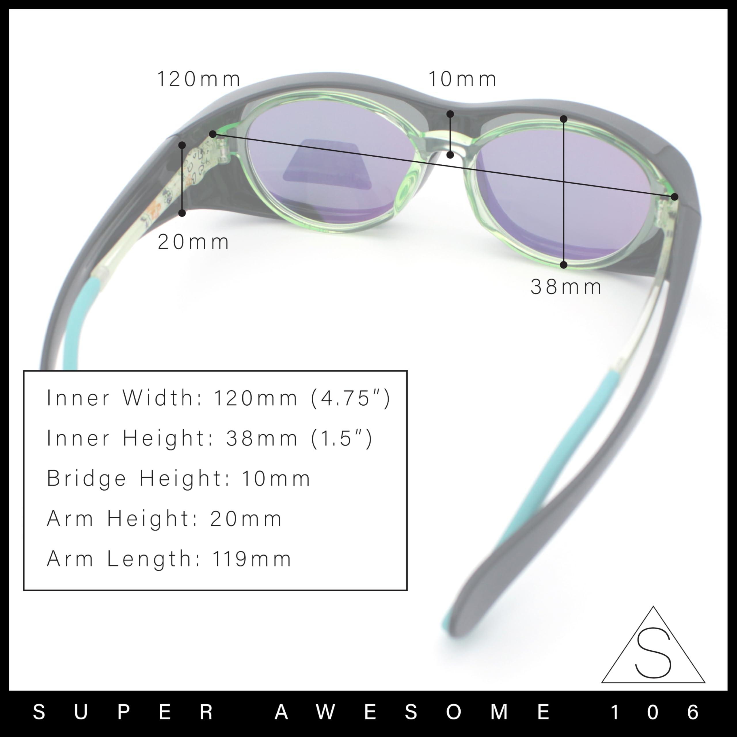 SA106 SA106 Polarized Kids Size 48mm Fit Over Sunglasses Pink