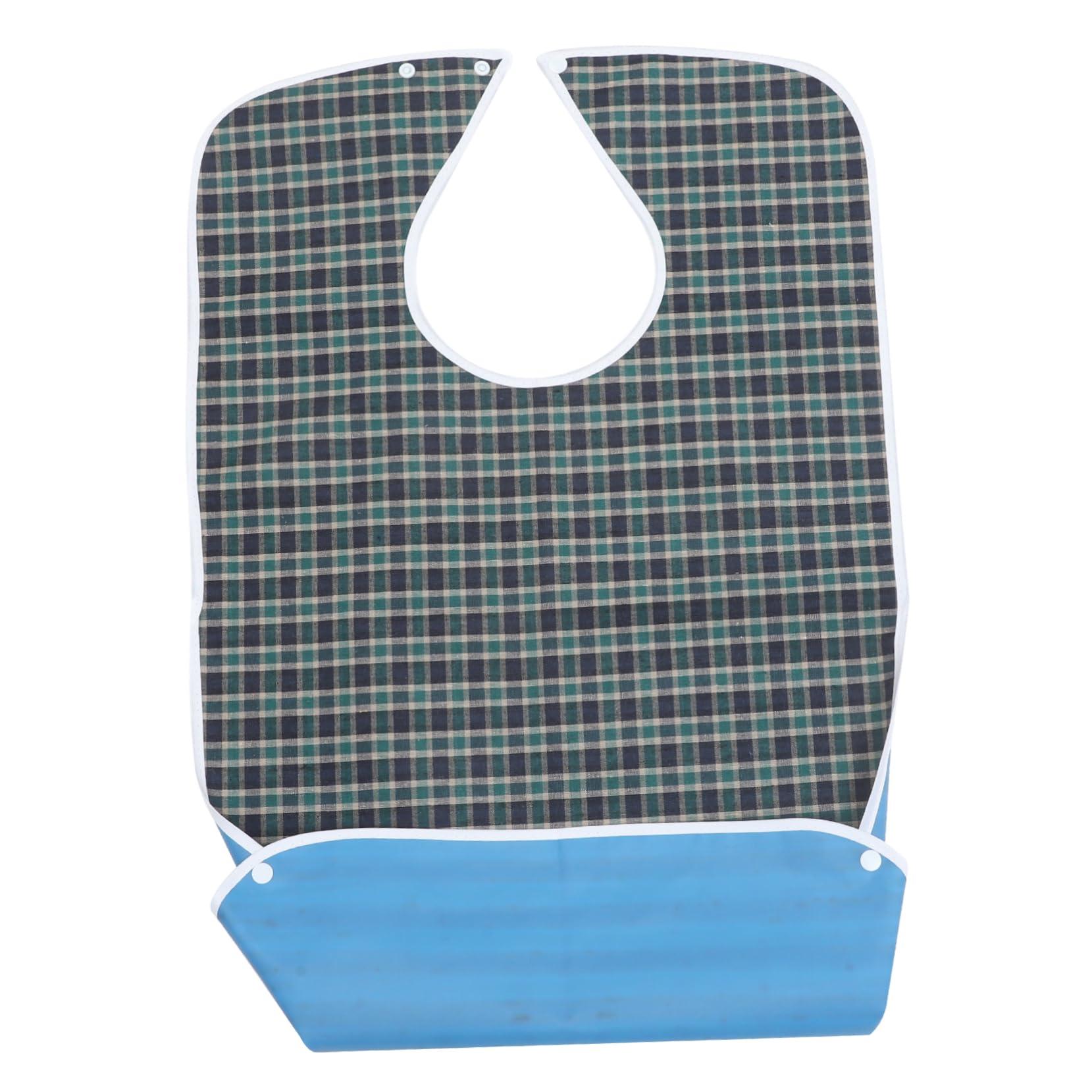 BCOATH BCOATH Dinner Bib Adults Adult Bibs for Women Elderly Food Spoons Smock Pacifier Fruit Man Bib Weaning Senior Catcher Aprons Eating Clothing Washable All Reusable Glad Green Polyester