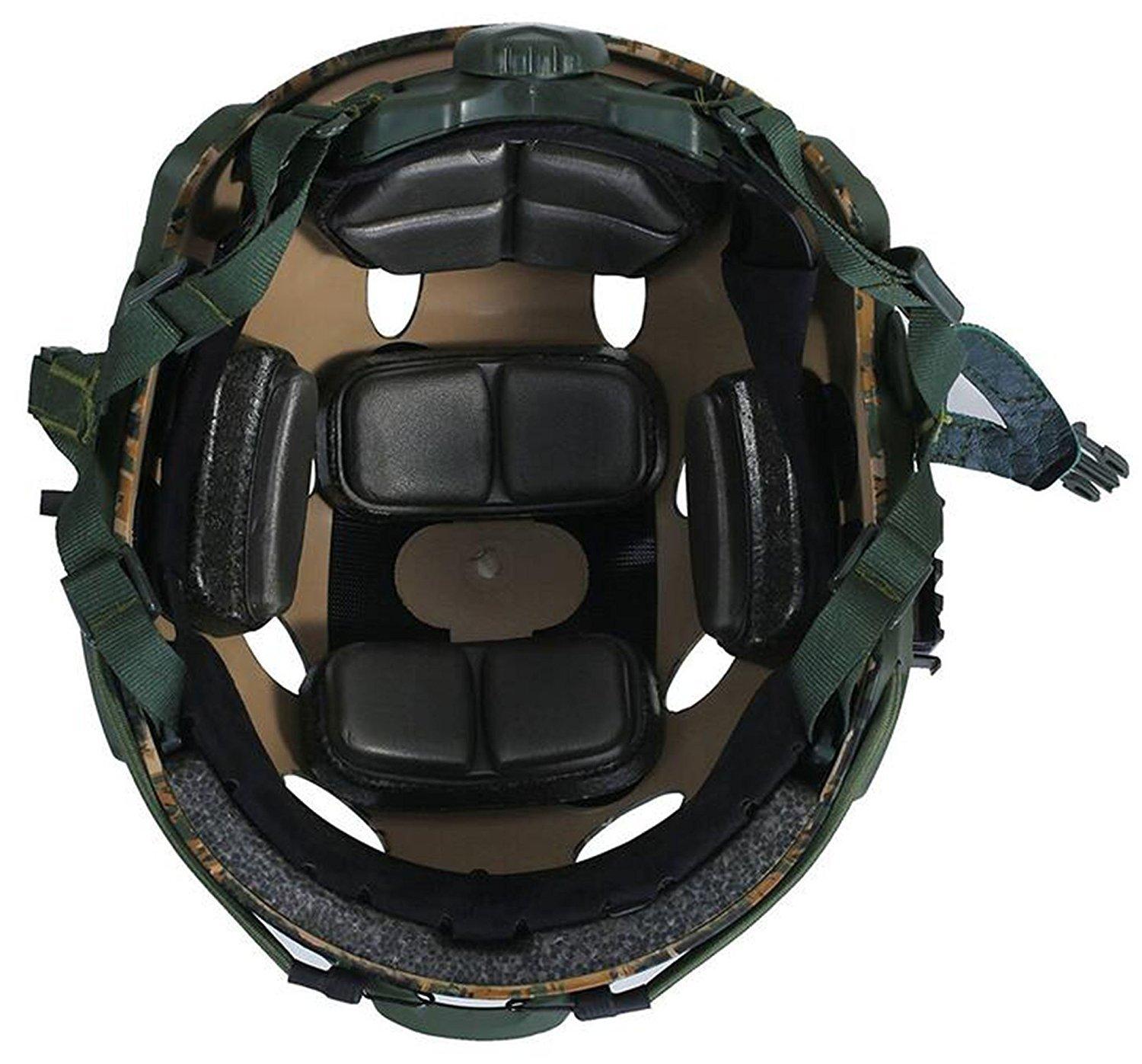 DLP Tactical DLP Tactical Impax Extreme Bump Helmet with Accessory Mounts (AOR2)
