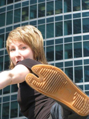 Rikio Ninja Shoes, Jikatabi, Rikkio Tabi Boots(US 5~12) Black/White!! +Travel Bag (US 12 (30cm), Black)