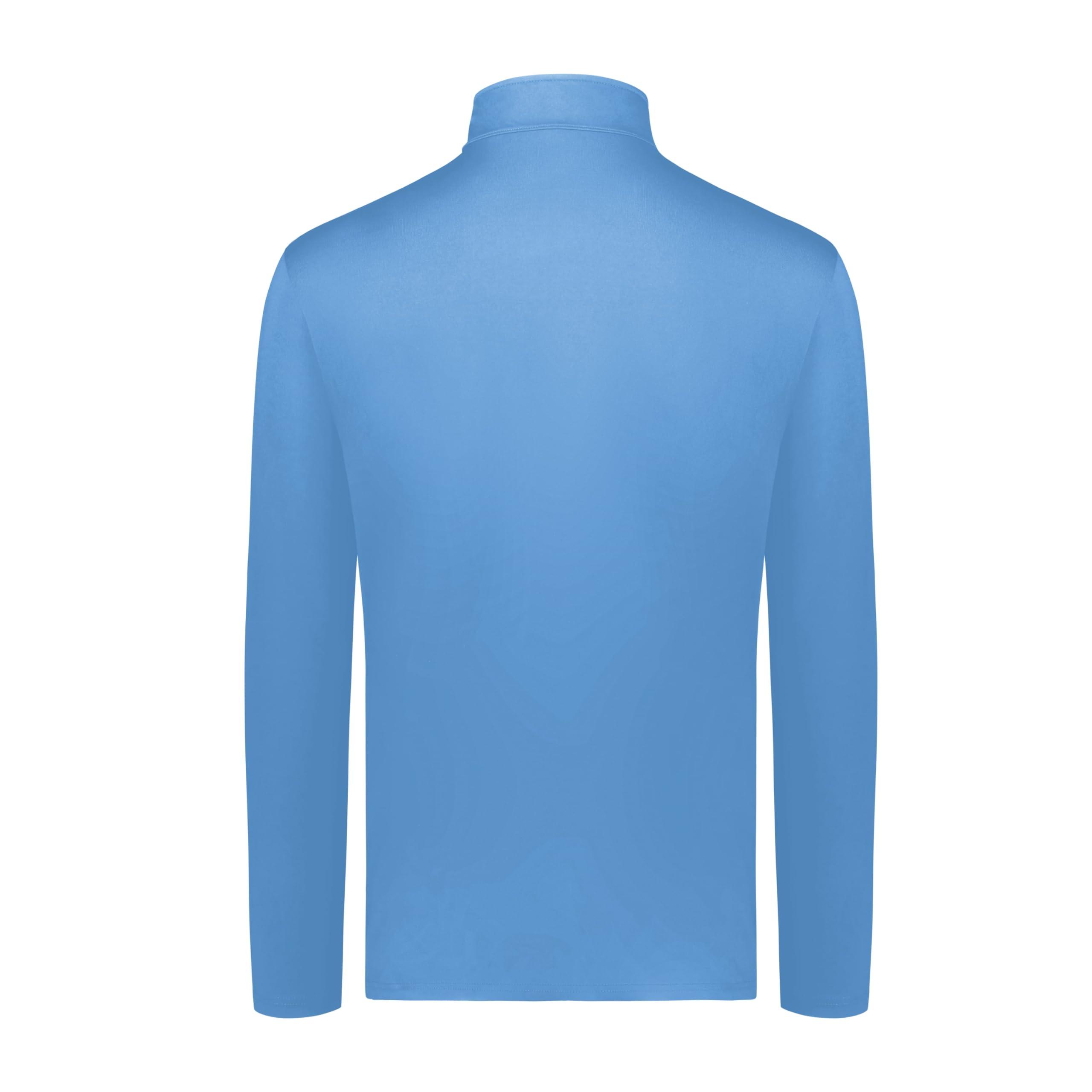 Holloway Holloway Men's Standard 1/4 Zip Pullover Powered by Coolcore, Columbia Blue