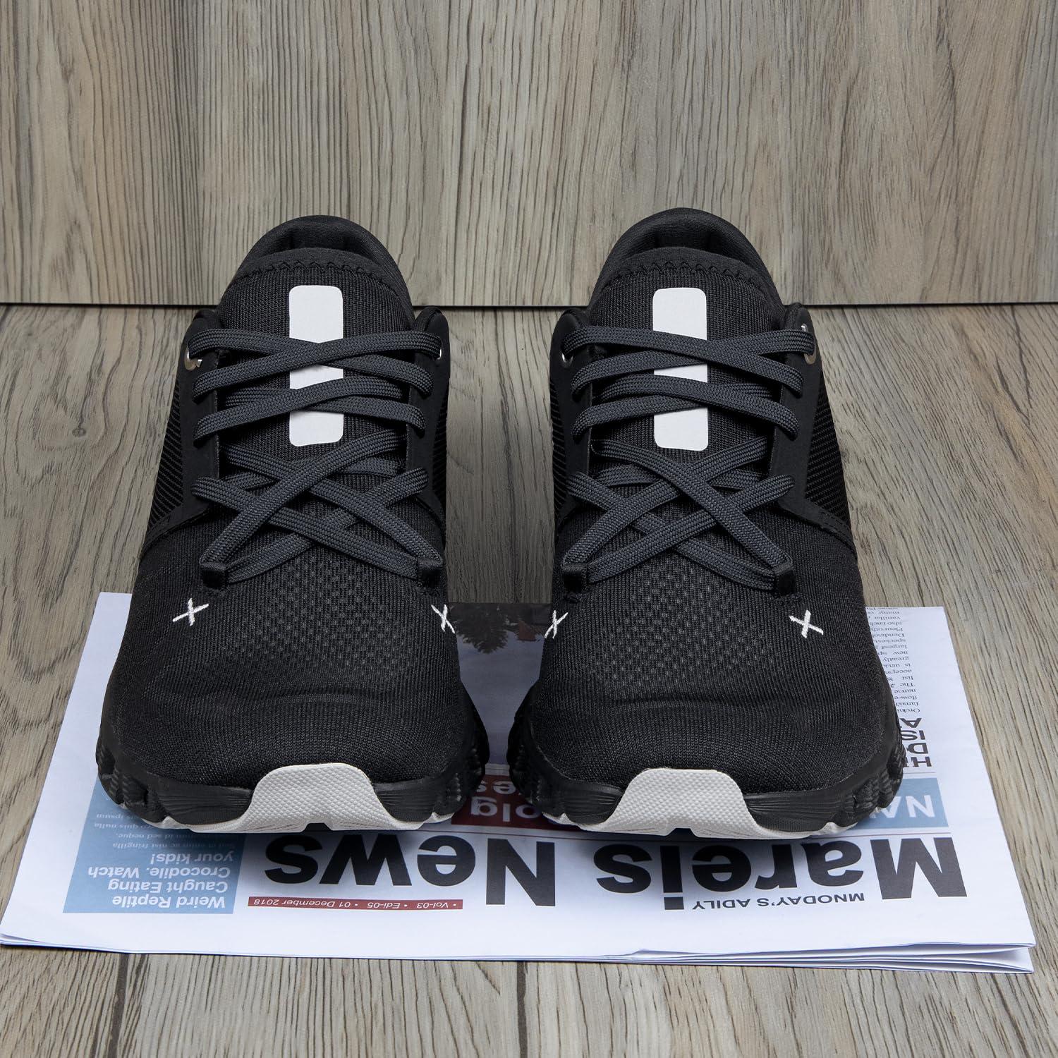 Endoto Endoto Shoelaces for On Cloud X3, X4, Shift, Cloudflow, Cloudwift, Cloudmonster Running Replacement Flat Shoes Laces Strings(Color:Black,Size:56Inch)