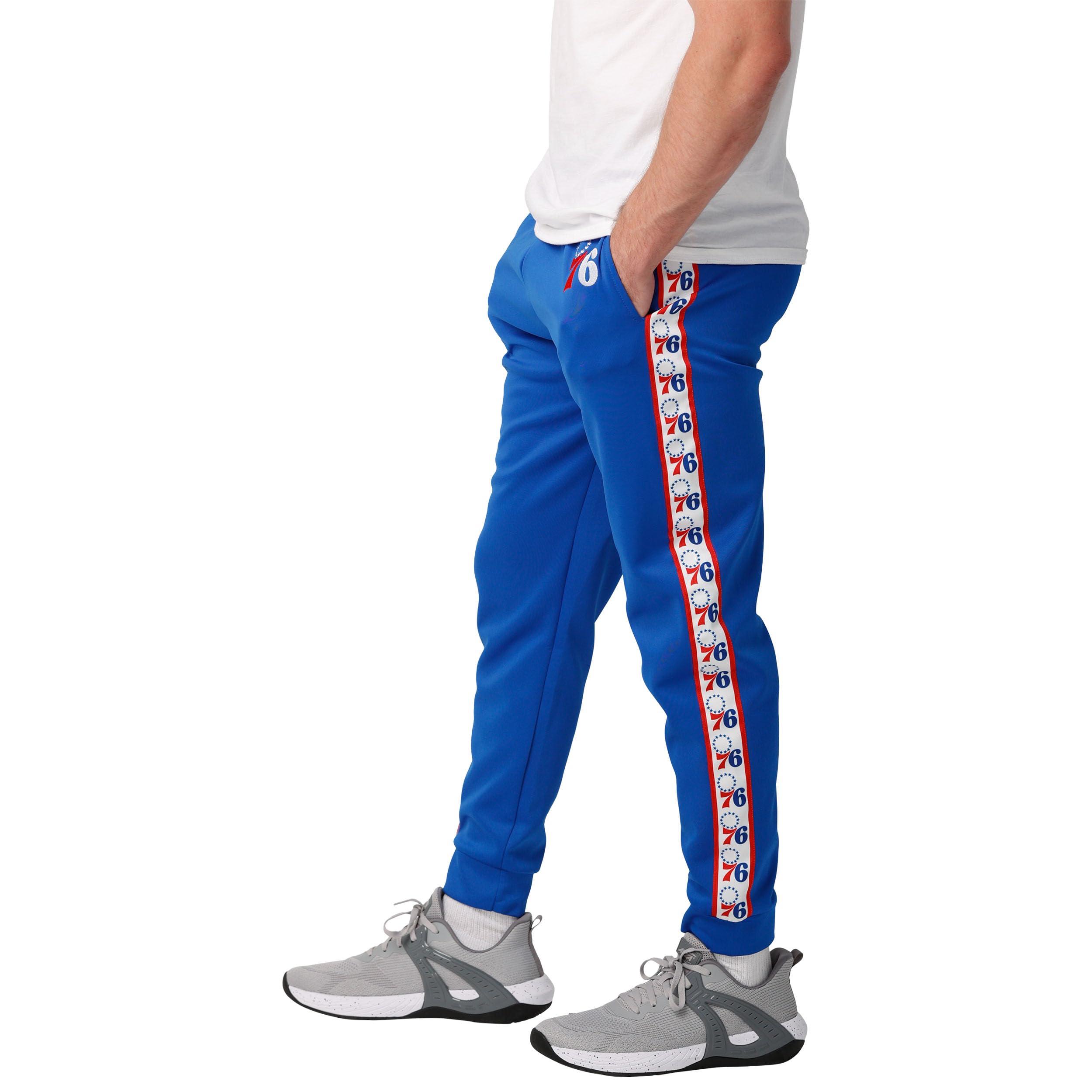 FOCO FOCO Men\'s Standard NBA Team Color Stripe Logo Track Suit Pants