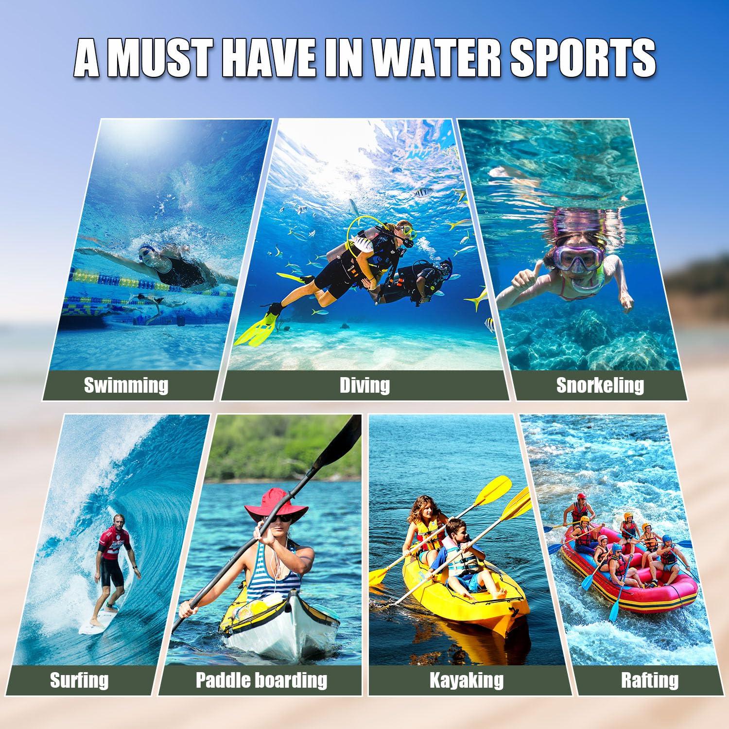 GoldFin GoldFin Wetsuit Sleeveless Top for Men Women 2mm Front Zip Neoprene Wet Suit Vest for Water Sports Swimming Diving Surfing Snorkeling X-Small