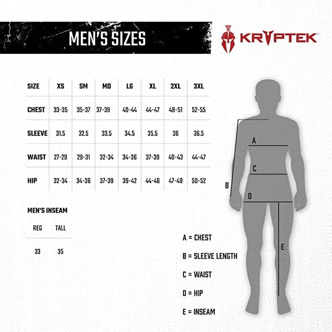 Kryptek Kryptek Men\'s Standard Tactical SS Rugby, Coyote/Highlander, XL