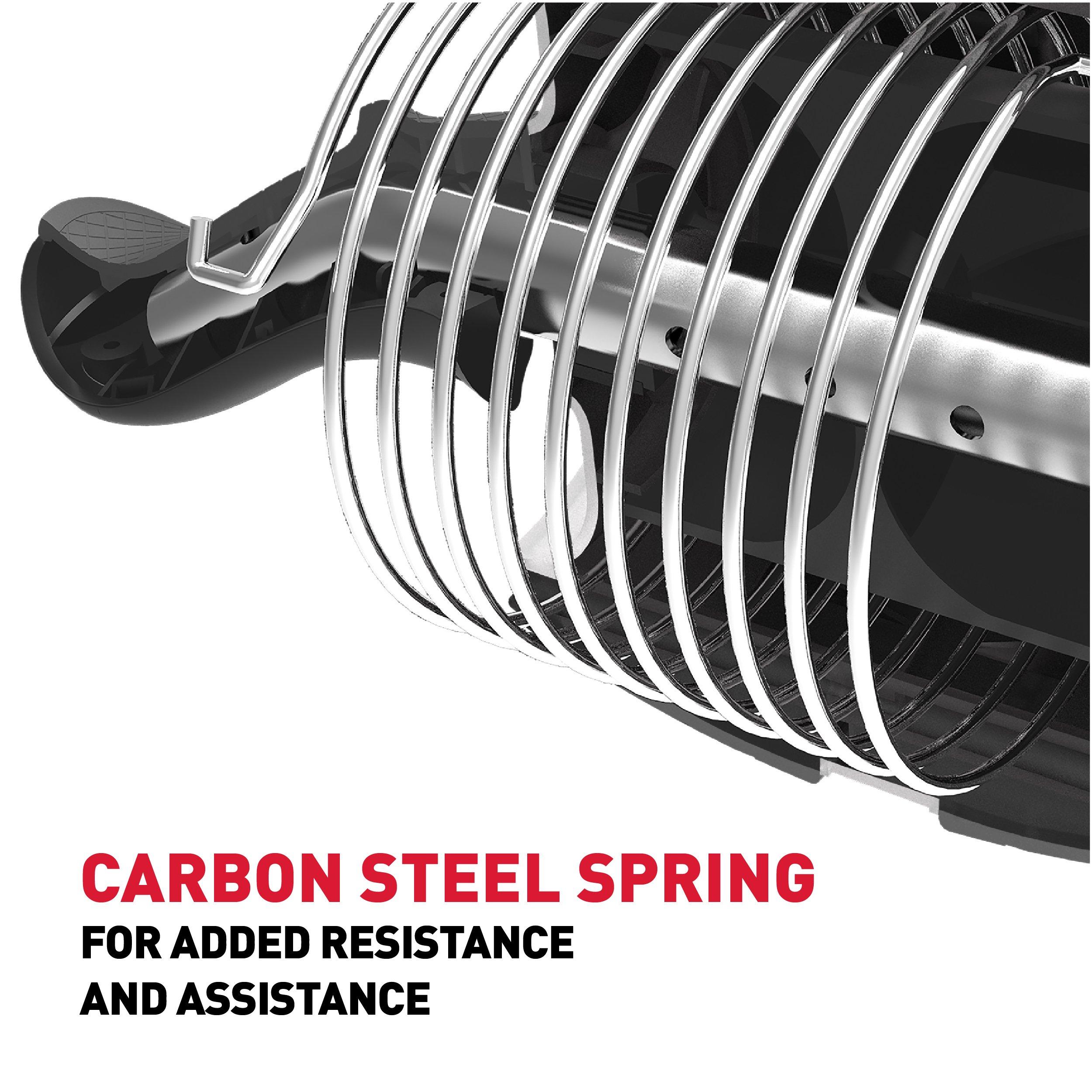 Perfect Fitness Perfect Fitness Ab Carver Roller for Core Workouts, White and Gray