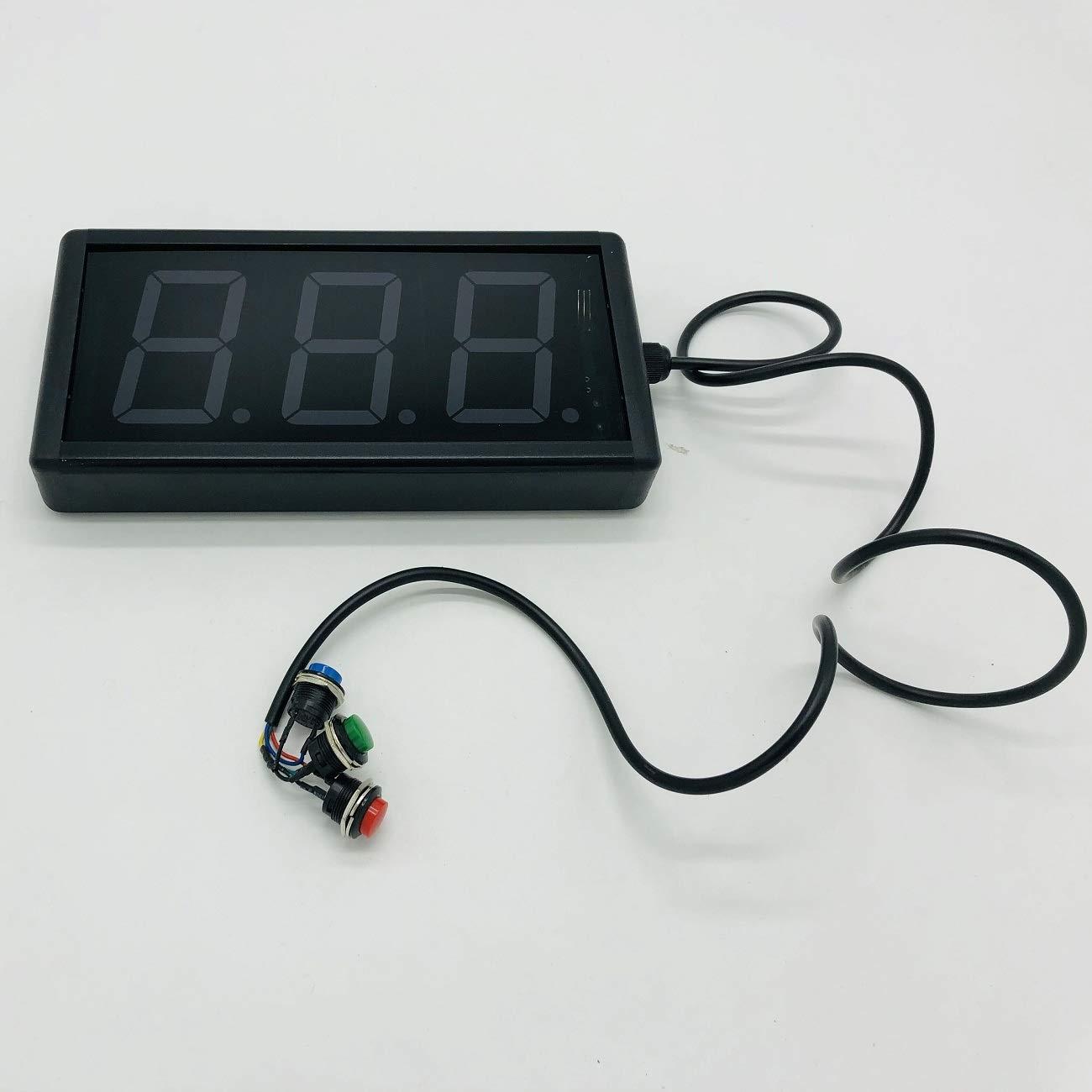 BTBSIGN BTBSIGN LED Lap Counter Up/Down Digital Counter with Buttons and Remote 3inch High