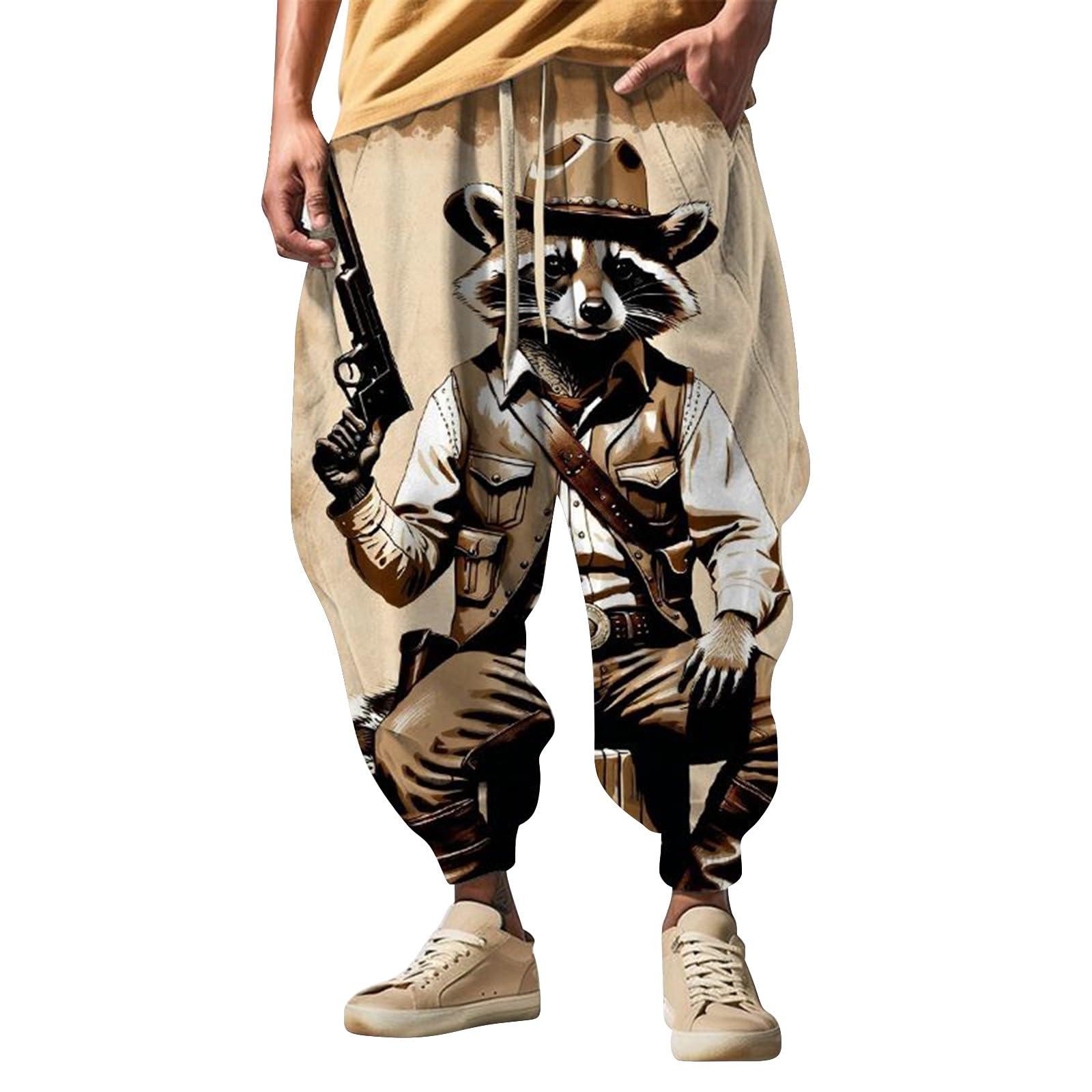 NineFit Basics Men's Athletic Pants Mens Gym Pants Work Pants Straight Leg Sweatpants Men Drawstring Pants Men Workout Sets for Men Basketball Pants for Men Mens Fall Clothes Save 50% A-Blue