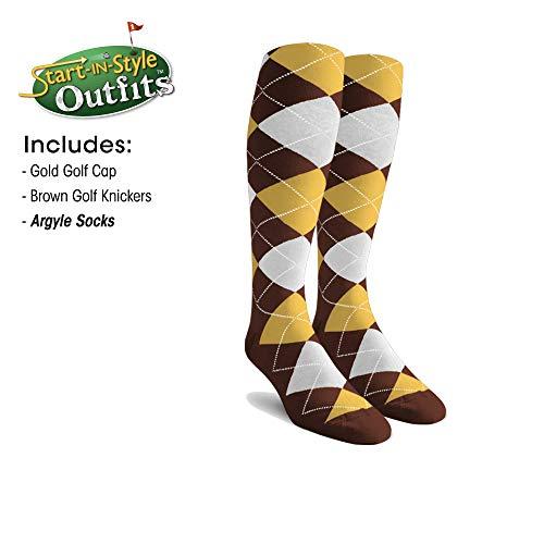 Golf Knickers Golf Knickers Start-in-Style Traditional (Plus Fours) Outfit for Ladies - Brown - Size 18