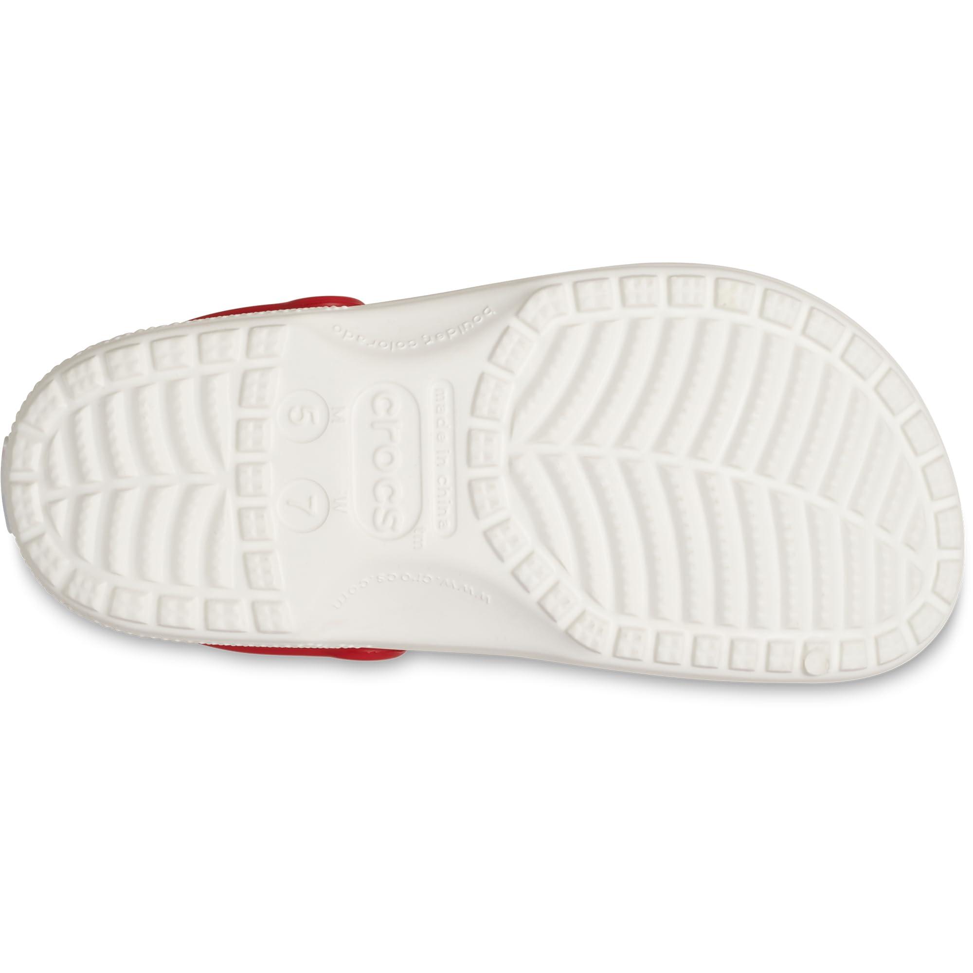 Crocs Crocs Unisex-Adult MLB Classic Clogs, Atlanta Braves, 9 Men/11 Women