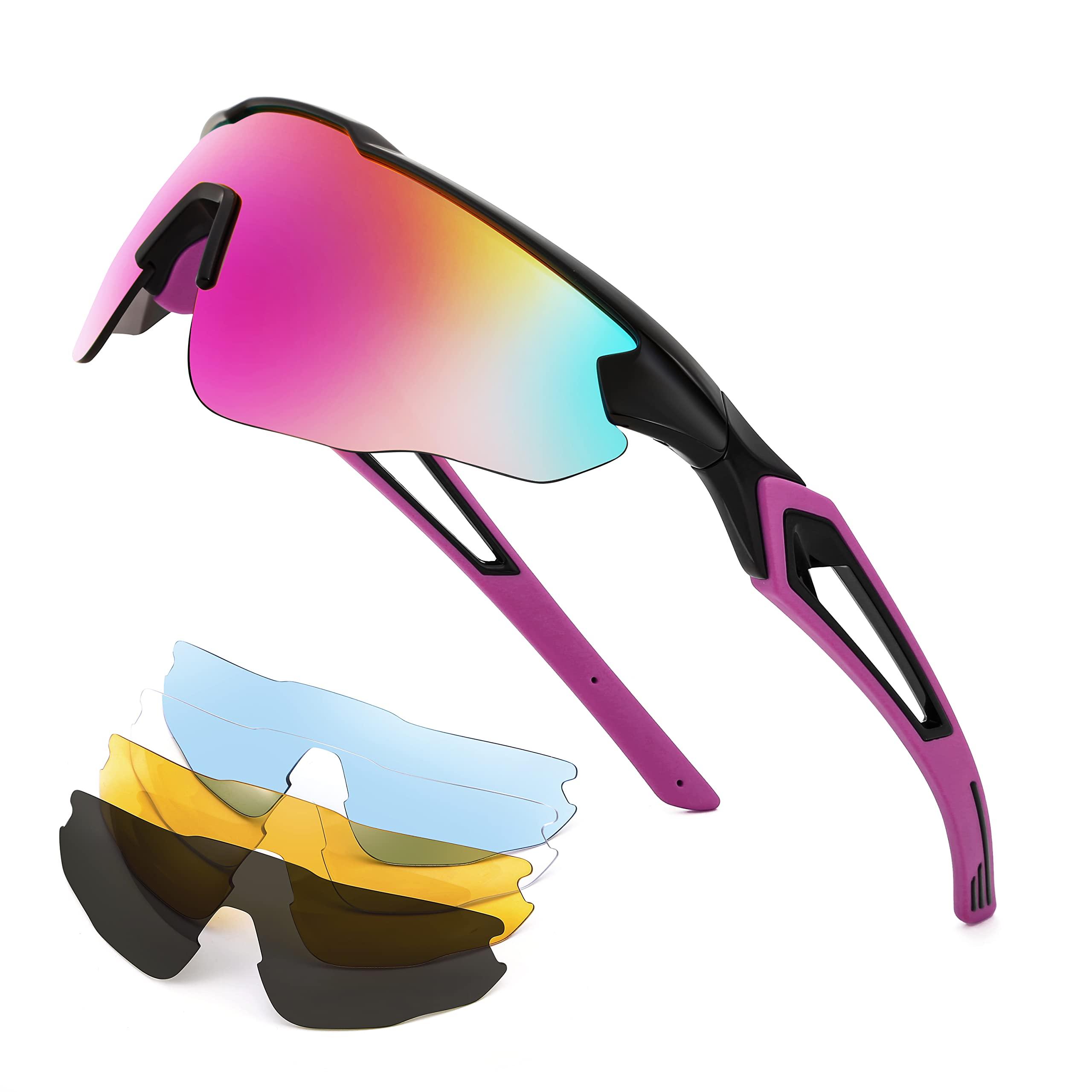 FEISEDY FEISEDY Cycling Sports Sunglasses Running Baseball 80s 90s Shield Golf Mountain Motorcycle Goggles B2940