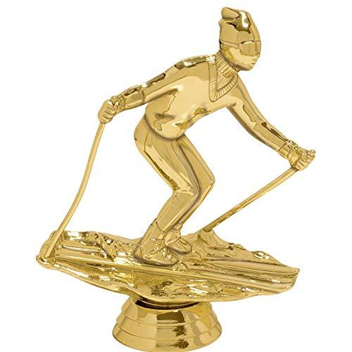 Crown Awards Crown Awards Ski Trophy, 12.5\" Silver Cup Skiing Trophies with Free Personalization, 5 Pack Prime