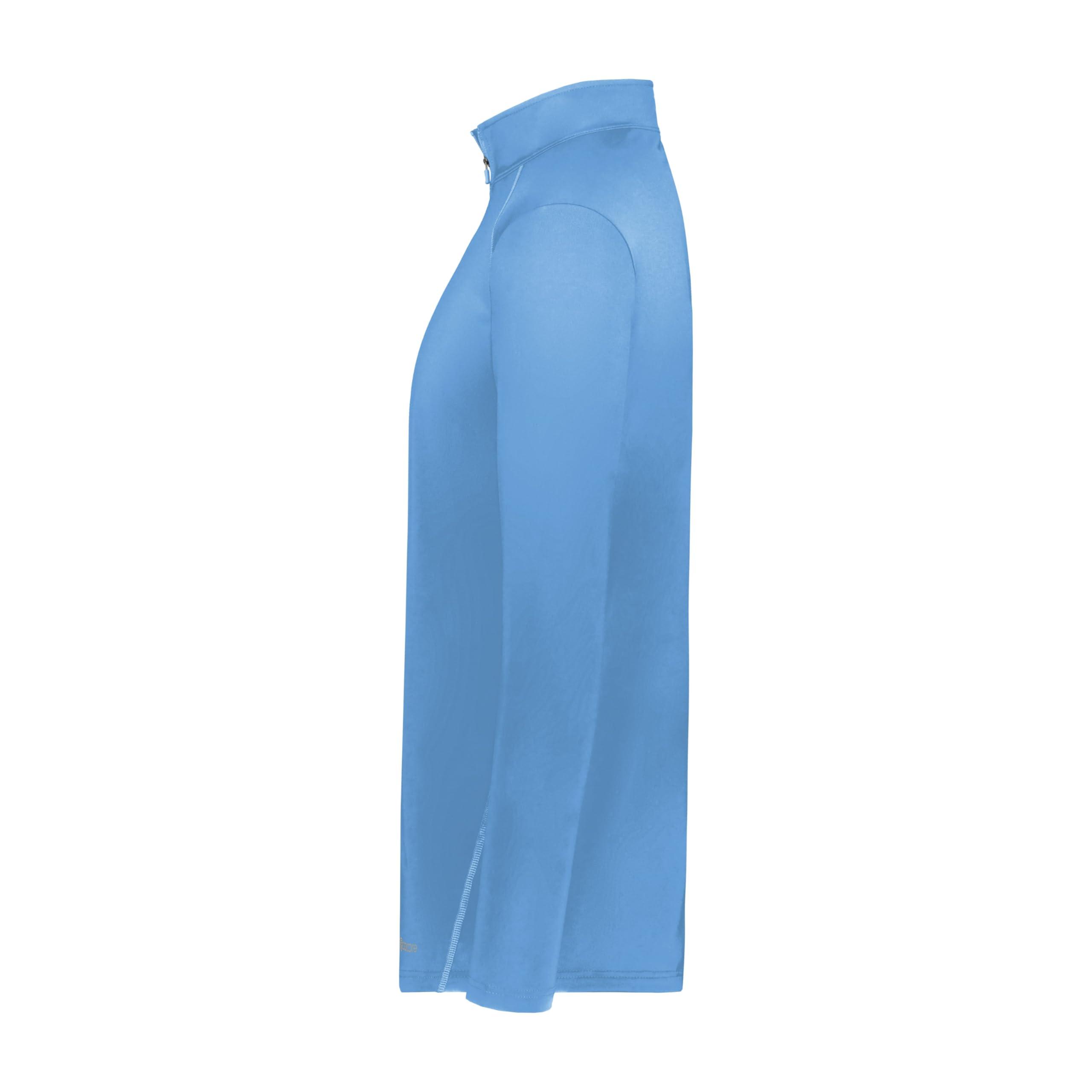 Holloway Holloway Men's Standard 1/4 Zip Pullover Powered by Coolcore, Columbia Blue