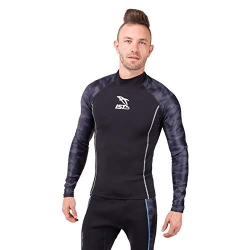 IST IST 2mm Neoprene Wetsuit Shirt | Rashguard Top for Surfing, Diving and Kayaking (Medium)
