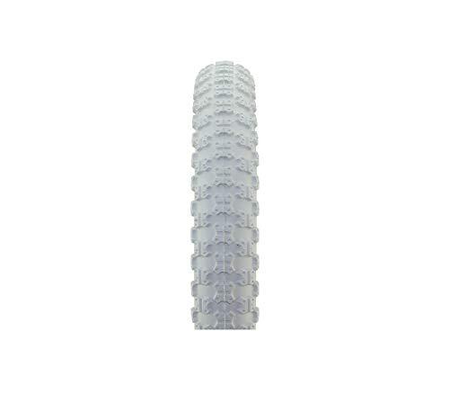 Alta Alta Bicycle Tire Duro 14\" x 2.125\" Comp 3 Thread Bike Tire, Multiple Colors (White)