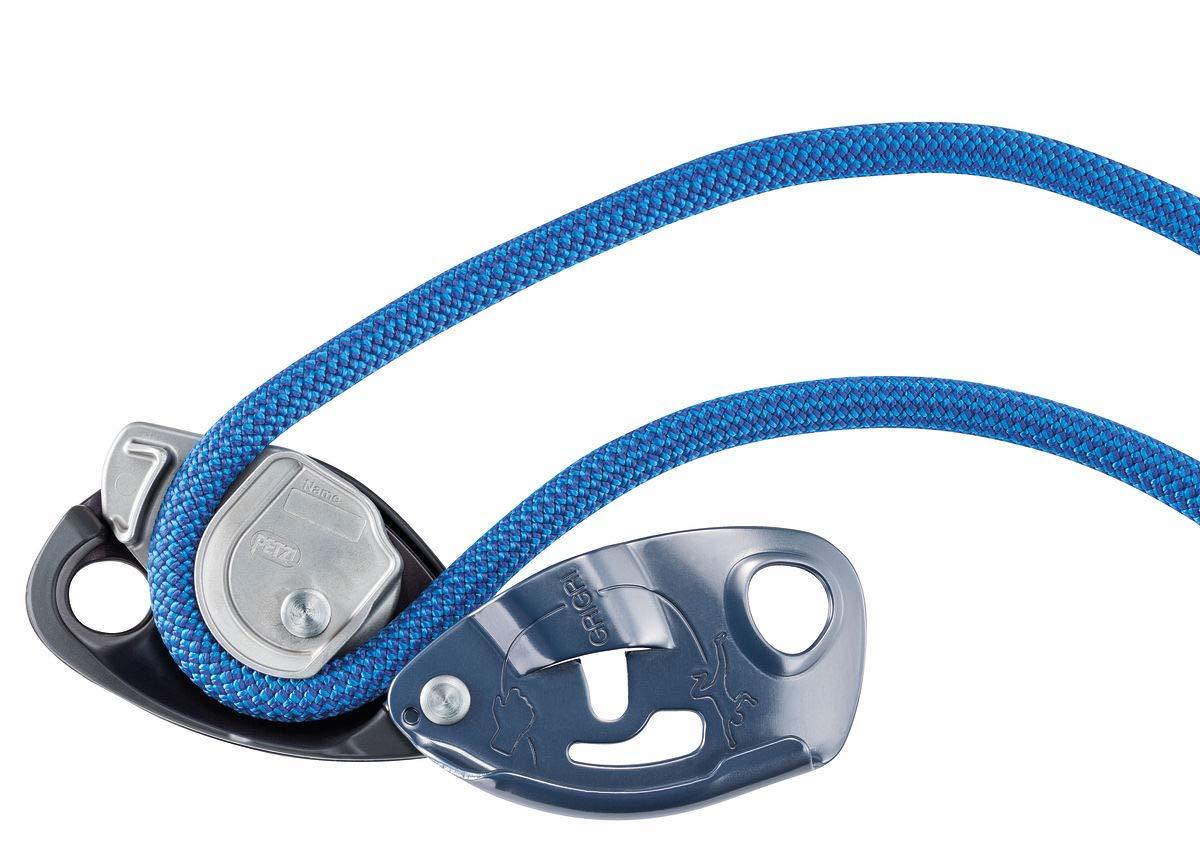 Petzl Petzl GRIGRI Belay Device - Belay Device With Cam-Assisted Blocking for Sport, Trad, and Top-Rope Climbing - Blue
